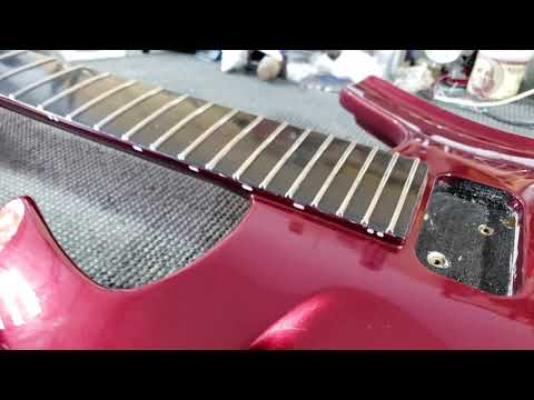 Caso Parker Fly Episodio 14 - Frets y diapasón terminados.