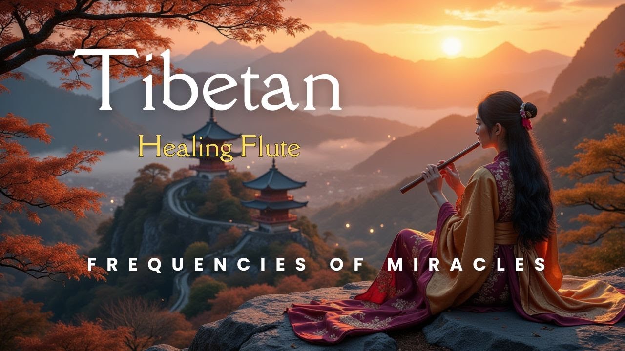 🌿Heal Your Soul & Body in JUST 5 Minutes of Tibetan Flute @432HZ, Mental clarity, Eliminate Stress