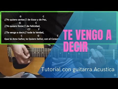 Te Vengo A Decir - Marcos Witt