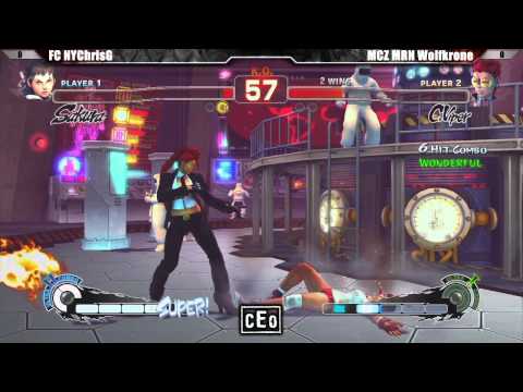 SSF4 AE2012 Top 24 FC NYchrisG vs MCZ MRN Wolfkrone - CEO 2012 Tournament