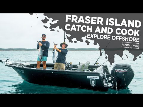FRASER ISLAND CAMPING ON THE BOATS! DO WE GO HUNGRY? -THE EXPLORE LIFE  S3 EP4