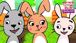 Funny Bunny Finger Family | Mother Goose Club Playhouse Songs | Finger Family Nursery Rhyme Song