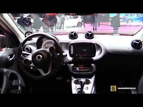 2019 Smart EQ ForFour Brabus Style Electric - Exterior, Interior Walkaround - 2018 Paris Motor Show