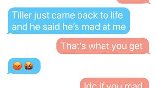 Cover art for ASAP rocky Bryson tiller and Chris brown texting