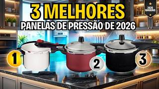 3 MELHORES PANELAS DE PRESSÃO DE 2026! (Não Compre Antes de Ver Isto)