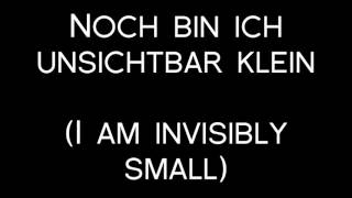 Oomph! - Ich Bin Der Weg Lyrics with English Translation