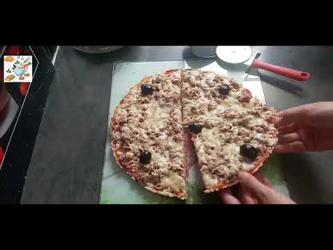 Pizza a la poêle un goût différent, simple et rapide !!!!!!👍👍👍👍