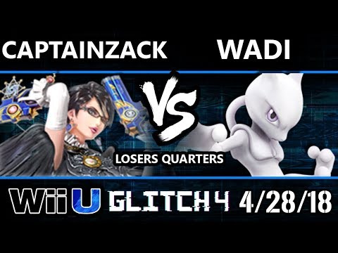 Glitch 4 - P1 | CaptainZack (Bayonetta) Vs. WaDi (Mewtwo) - Wii U Singles Losers Quarters