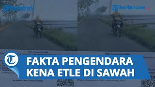 Fakta Pengendara Motor Kena ETLE di Area Persawahan, Ini Penjelasan Polisi