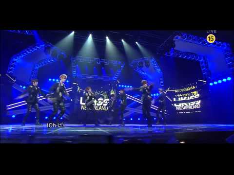 HD inkigayo 110918 U-Kiss - NEVERLAND