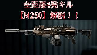 【Battle Field6】全距離4発キル【M250】解説 【BATTLEFIELD6-BF6" 】