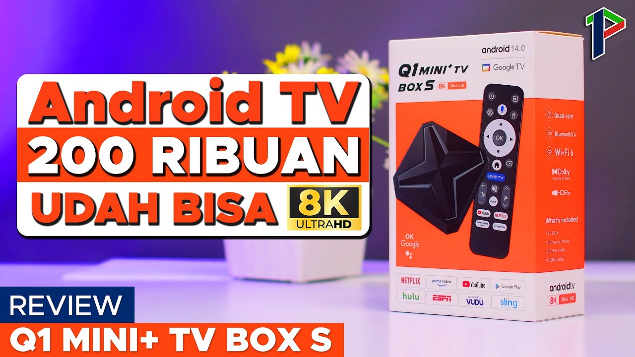 Beneran 8K Cuma 200 Ribuan?! Q1 Mini+ TV BOX S - Review Indonesia