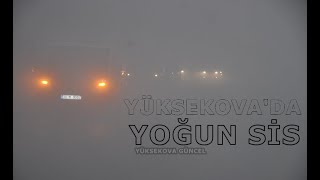 Yüksekova’da göz gözü görmüyor: Hayat durma noktasına geldi, araçlar ilerlemekte adeta zorlandı