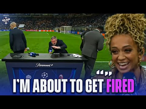 CHAOS! Thierry, Micah & Carra can't believe what Kate Abdo said 😂 | | UCL Today | CBS Sports Golazo