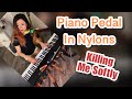 Pedal Pumping In Shiny Pantyhose Nylons Tights Drunken Piano Song Cover Killing Me Softly