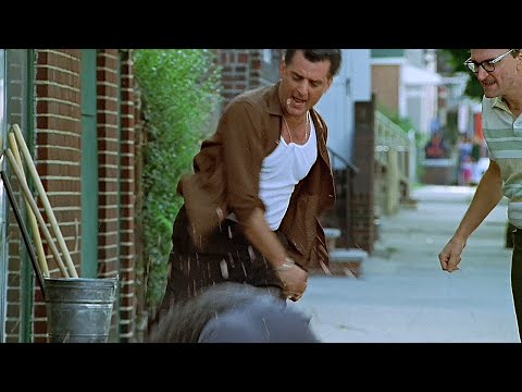 Johnny Boy beats up Rocco | The Sopranos S01E07