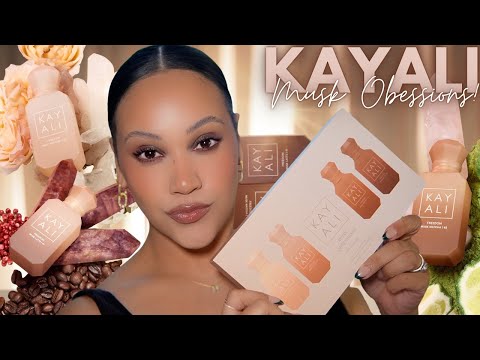 NEW!🤎 KAYALI MUSK OBSESSIONS MINI PERFUME SET REVIEW! SHOCKED WITH MY FAVORITE ONE! 😱 AMY GLAM ✨