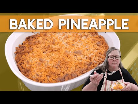 Baked Pineapple: A Southern Favorite! So SIMPLE and so GOOD!