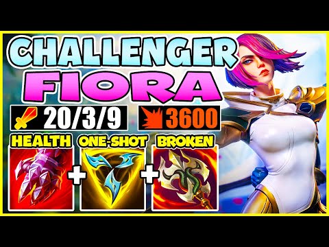HOW TO PLAY LOL FIORA TOP | BEST FIORA TOP LANE Build & Runes | FIORA Guide | TOP lol | xiao lao ban