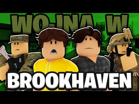 WOJNA w BROOKHAVEN 🏡 RP (Film Roblox)