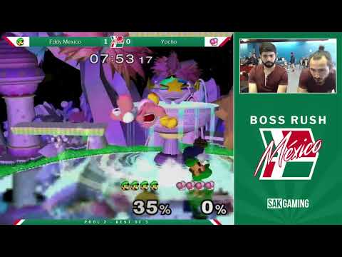 Boss Rush Mexico Pools - Eddy Mexico (Luigi) vs Yocho (Yoshi)