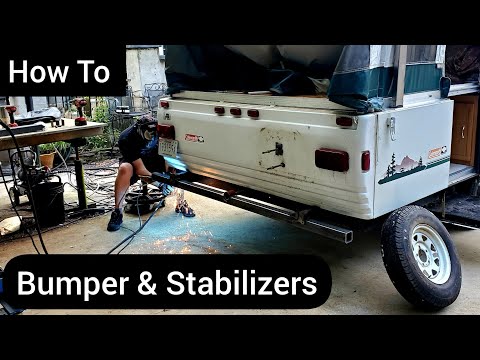 Coleman Pop-Up Rear Bumper & Stabilizer Custom Upgrade | Lifted Camper