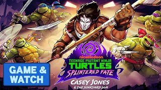 Casey Jones & The Junkyard Jam DLC - Game & Watch (TMNT: Splintered Fate)