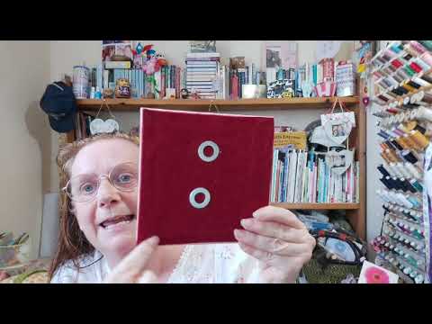 How I finished off my A year of Celebrations crossstitch