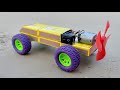 How To Make A Toy Car At Home Diy Matchbox DC Motor Powered Car