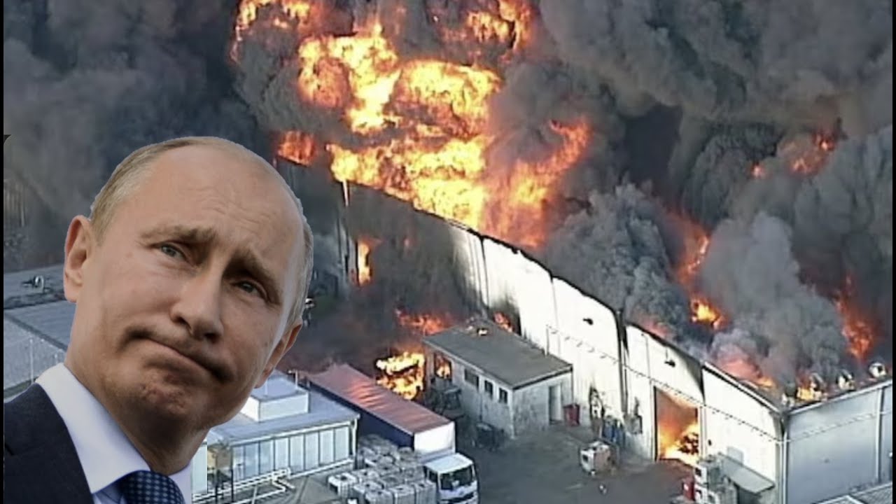 STORM SHADOW OR DRONES: RUSSIAN CHEMICAL PLANT IS DEVASTATED IN BRYANSK REGION || 2025