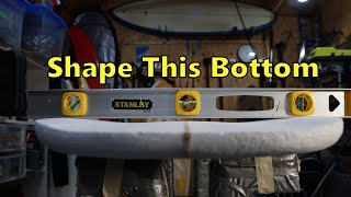 How to Shape a Surfboard Double Concave Bottom