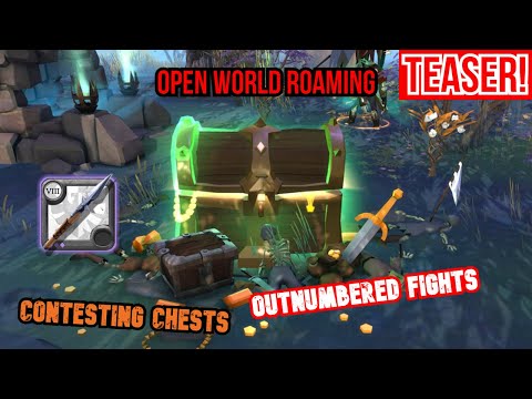 OPEN WORLD ROAMING WITH SPEAR! [Teaser] | Albion Online - Adventures of Spikey Boi