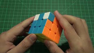Rubik's Cube 3x3x3 - reorienting corner pieces - come up with your own algorithm