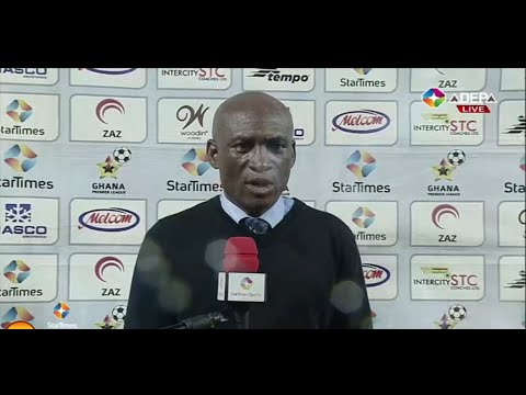 ASANTE KOTOKO COACH REACTS TO 5-0 WIN VS GOLDSTARS & HEARTS OF OAK IN TITLE RACE