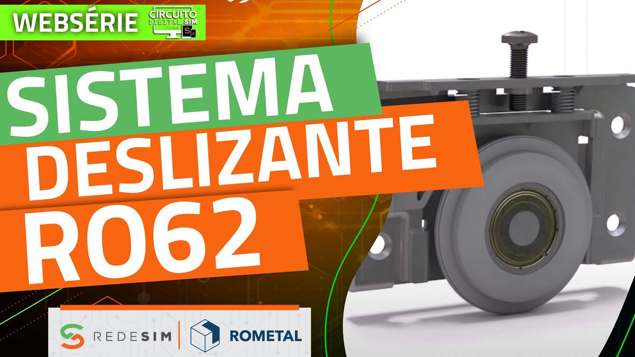 Sistema Deslizante para Portas RO62 da Rometal