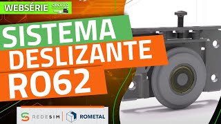 Sistema Deslizante para Portas RO62 da Rometal