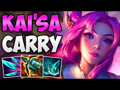KOREAN CHALLENGER ADC CARRIES HIS TEAM WITH KAI'SA! | CHALLENGER KAI'SA ADC GAMEPLAY | Patch 13.3