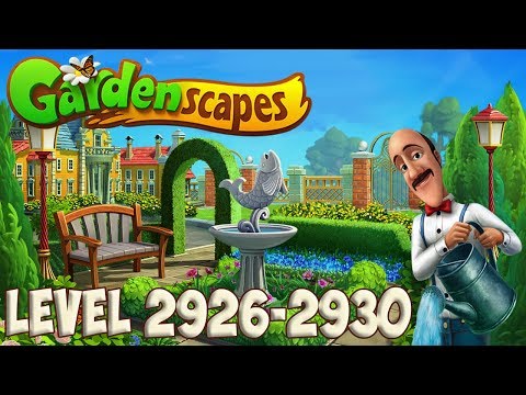 GardenScapes level 2926 2927 2928 2929 2930