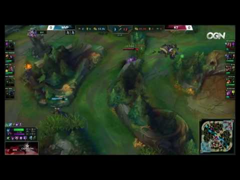 [Highlights] MVP vs KT  Game 1 LCK mùa hè 2016