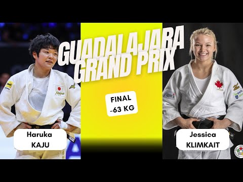 Haruka KAJU VS Jessica KLIMKAIT Guadalajara Grand Prix 2025 GOLD medal contest -63 kg