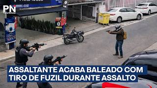 Tentativa de assalto termina de forma inesperada
