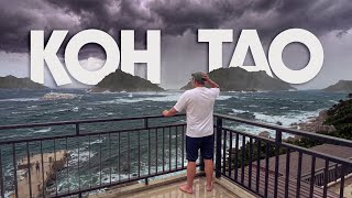 I Chose the Worst Time to Visit KOH TAO 🇹🇭 Thailand