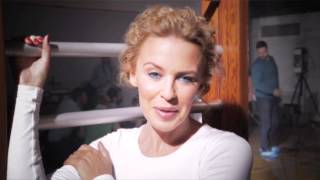 Kylie Minogue Sexercize EXCLUSIVE behind the scenes video