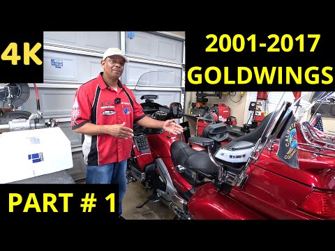 Helibars Installation pt 1. 2001-2017 Honda Goldwings
