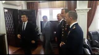 ADAY KAYMAKAMIN İLK GÖREVİ OLDU