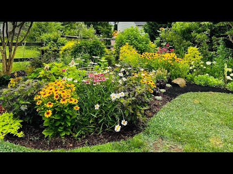 June 2022 Cottage garden Tour (Part 1)