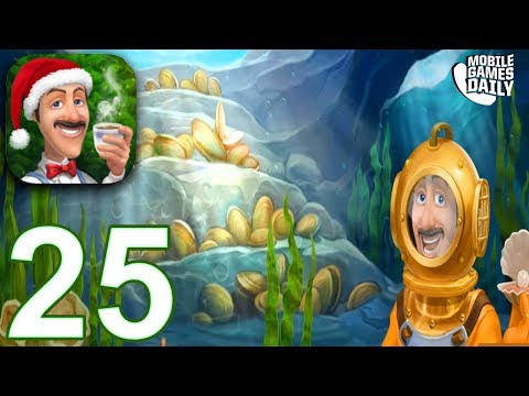 GARDENSCAPES NEW ACRES STORY Walkthrough Gameplay Part 25 - Day 21 (iOS Android)