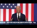 Biden lashes out at Trump for sharing video with language associated with Nazis - Video