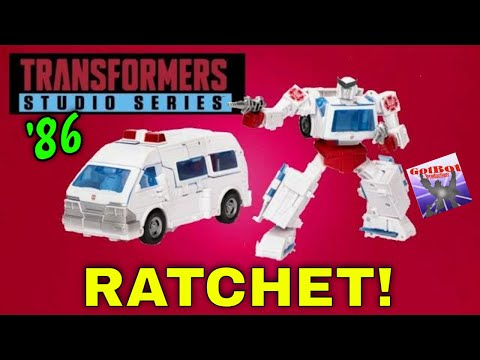 Transformers Studio Series 86 Ratchet - GotBot True Review NUMBER 1132