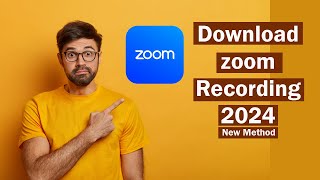 How to download ZOOM recordings from shared link (easiest way) | 2024 | how to save zoom recording